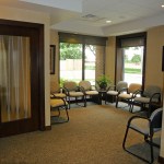 Livonia office reception area