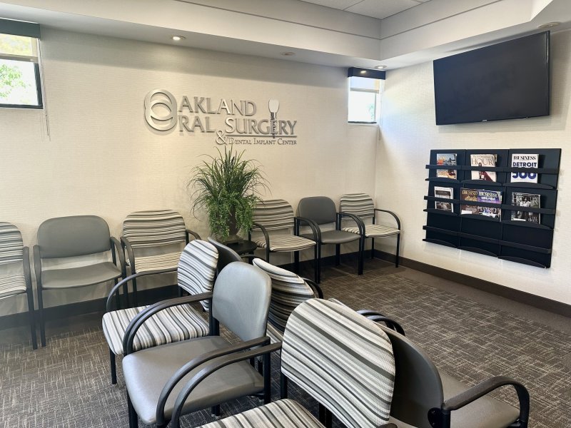 Sterling Heights Waiting Area with New Logo